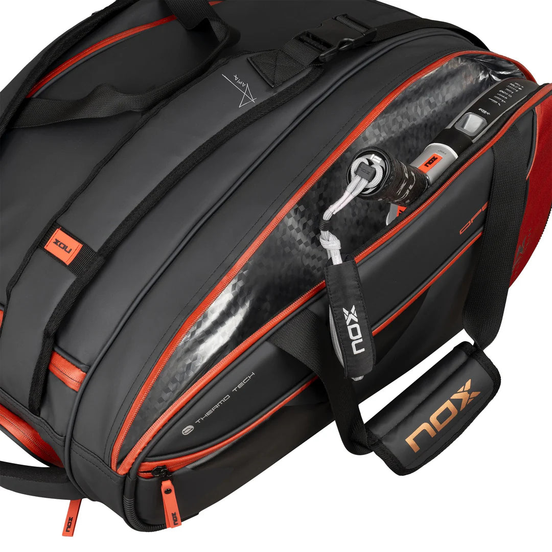 Nox AT10 XXL black orange padel bag
